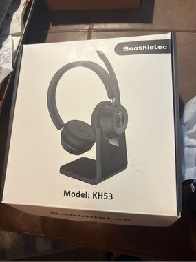 KH53 Over-Ear Headphones — Black